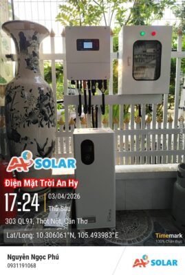 Biến tần hybrid X1-HYB-6.0-LV EU và Battery SolaX LD160